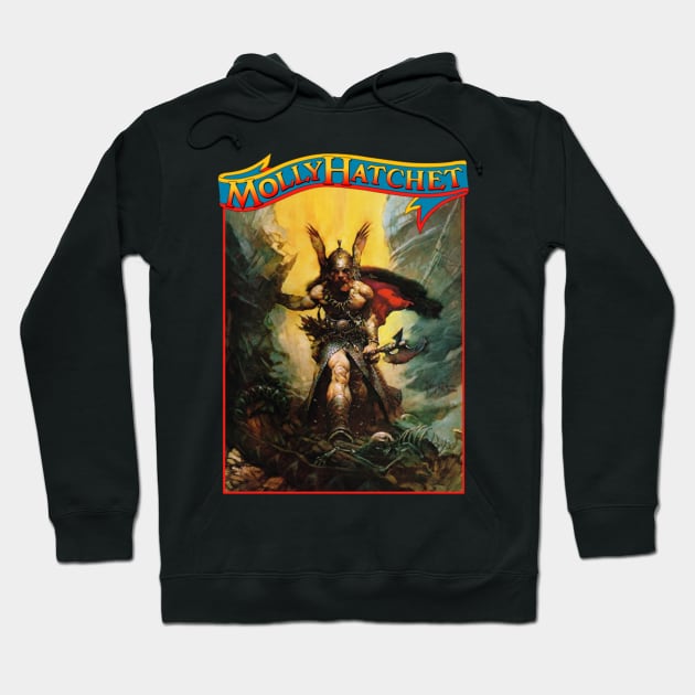 Molly Hatchet Flirting With Disaster Hoodie by szymkowski